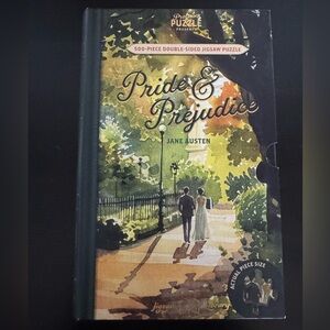 Pride & Prejudice 500-Piece Double-Sided Jigsaw Puzzle